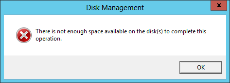 Fehler beim Verkleinern
