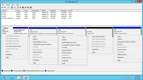 Datenträgerverwaltung
