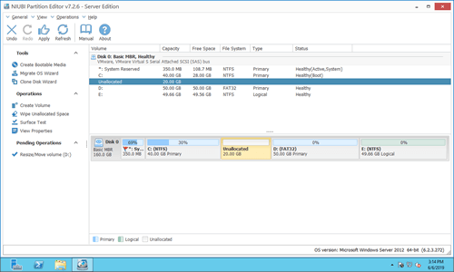 Nicht zugewiesenen Speicherplatz mit C zusammenführen